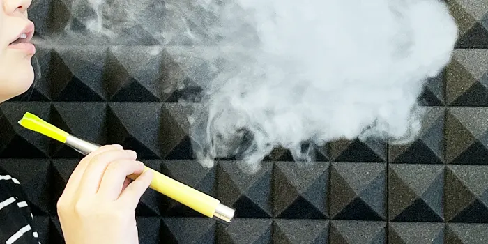 チルハビットを吸う写真