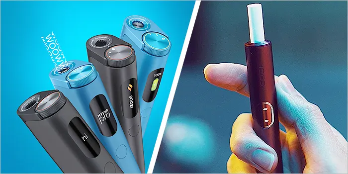 グローとアイコスのデバイス本体