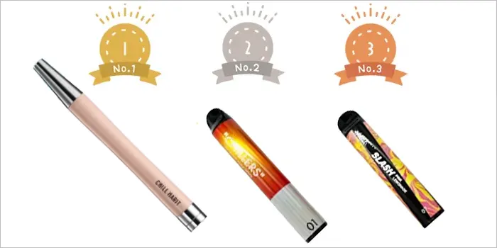 持ち運びシーシャ3種類