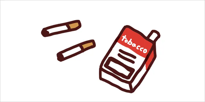 タバコのイラスト