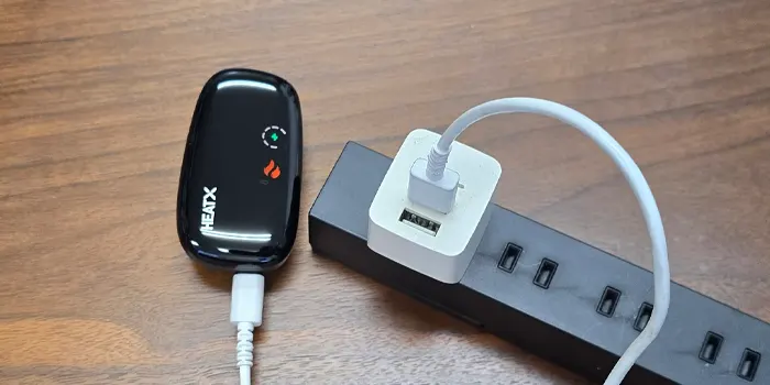 ヒートエックスを充電する